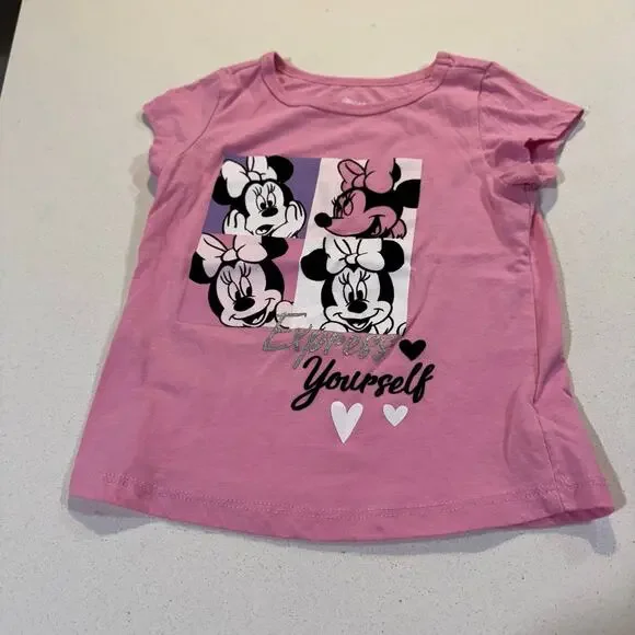 Disney Minnie Mouse Toddler Girl 3T Tshirt Bundle (2) - Picture 2 of 7